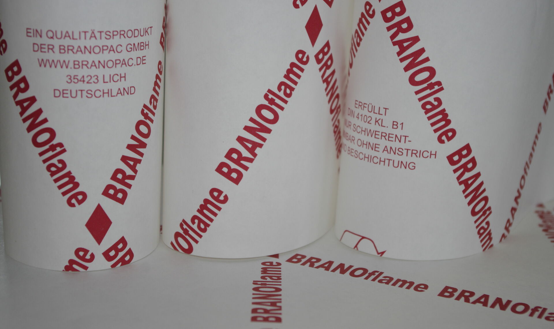 BRANOflame Flammschutzpapier für Lackierarbeiten